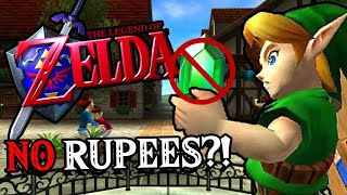 I Beat Ocarina Of Time Without Collecting A SINGLE RUPEE?