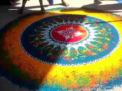 Rangoli Art Youtube