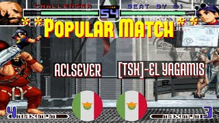 FT10 @kf2k2pls: ACLSEVER (MX) vs [TSK]-EL YAGAMIS (MX) [KOF 2002 Plus kf2k2 Fightcade] Apr 4