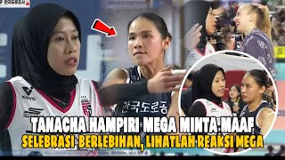 RESPECT! Tanacha Langsung Minta Maaf Ke Mega setelah Selebrasi Songong Set5 \