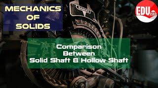 Comparison between solid shaft and hollow shaft | MET201: MOS |