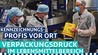 Kennzeichnungsprofis vor Ort | EP 06 | Verpackungsdruck im Lebensmittelbereich