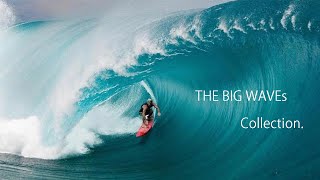 20m級の津波に挑むサーファーたち(The Big Waves Collection)／サーフィン／海／津波