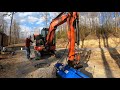 Adding a case drain to a Kubota mini excavator