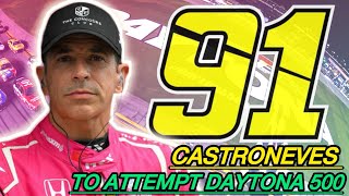 Helio Castroneves OFFICIALLY ATTEMPTING to Race in the Daytona 500 for Trackhouse Racing