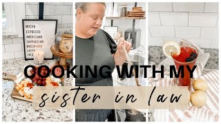 MAKING FOOD WE'VE NEVER MADE BEFORE || Cooking with my sister in law