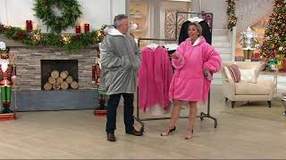 The Comfy Original Oversized Blanket Sweatshirt on QVC