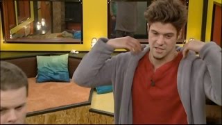 BB16 8/10 1:10am - Zach Tells Derrick Victoria is Upset, Frankie Joins \u0026 Zach Asks him to Leave