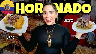 🍴Pobando CHEAP HORNADO vs EXPENSIVE HORNADO in ECUADOR🐖🇪🇨 The difference surprised me!‎@AlinelReyes