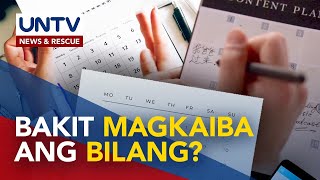 ALAMIN: Bakit magkakaiba ang bilang ng araw ng mga buwan sa kalendaryo?