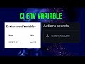 Circle CI & GitHub Actions environment variables | Playwright Tutorial - Part 90