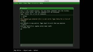 Lime2D - Lua console