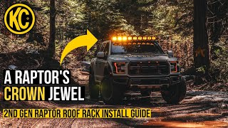 2nd Gen Ford Raptor Roof Rack Install Guide | KC M-RACK