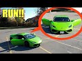 if you ever see this Lamborghini with the doors open, Don't approach it!! Run FAST!! (It's a Trap)