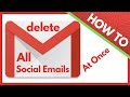 How to Delete All Social Emails in Gmail at Once - Bulk Delete