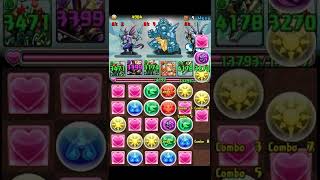 【パズドラ】 氷の機械龍　氷砕の蹄　上級　攻略　ドラパ　puzzle \u0026 dragons