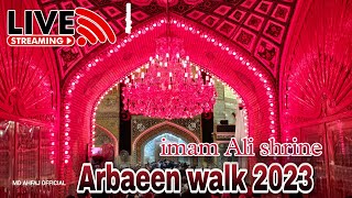 🔴Live Arbaeen walk 2023 Najaf to Karbala - MD AHFAJ OFFICIAL - imam Ali a.s - najaf e asharf