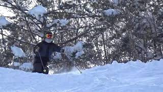 高畑スキー場　レッドコース　コブ　2021年 1月3日　18    Takahata Ski Resort Japan  Bumps 高畑滑雪胜地 日本