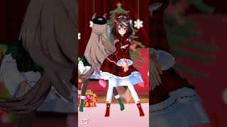 【ウマ娘 Shorts】BrooklynBloodPop! Dance  (キタサンブラック＆サトノダイヤモンド クリスマスver.)