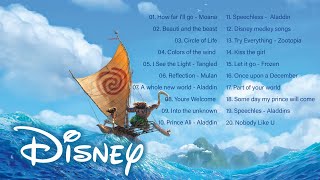 New Walt Disney Songs Playlist 🌊 The Ultimate Disney Classic Songs 🎶 Disney Music 2023