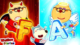 Kat or Wolfoo???? Who will be punished!? ⭐️ Funny Cartoon Animation For Kids @KatFamilyChannel