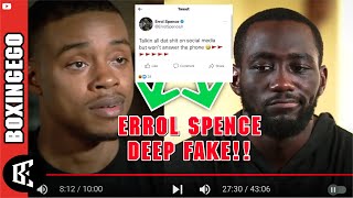Terence Crawford RESPONDS to Errol Spence IMPOSTER!!! (Fake Tweet)