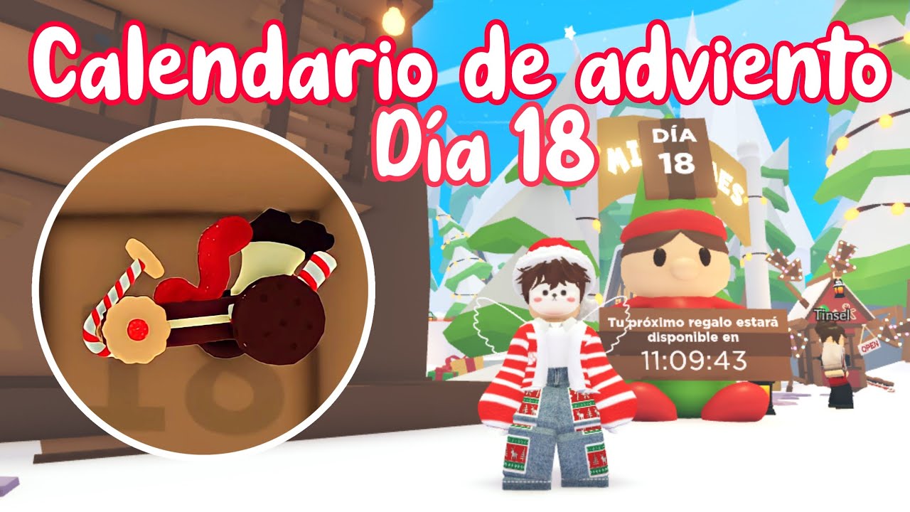 Calendario De Adviento En Adopt Me Día18 Youtube