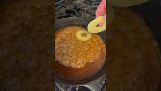 Easy Pineapple Upside Down Cake in a Cast Iron Skillet | Let’s Go!