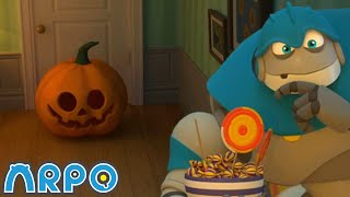 The Pumpkin is ALIVE!!! | ARPO The Robot | Robot Cartoons for Kids | Moonbug Kids