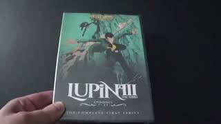 Lupin the 3rd The Complete First Series DVD Unboxing.