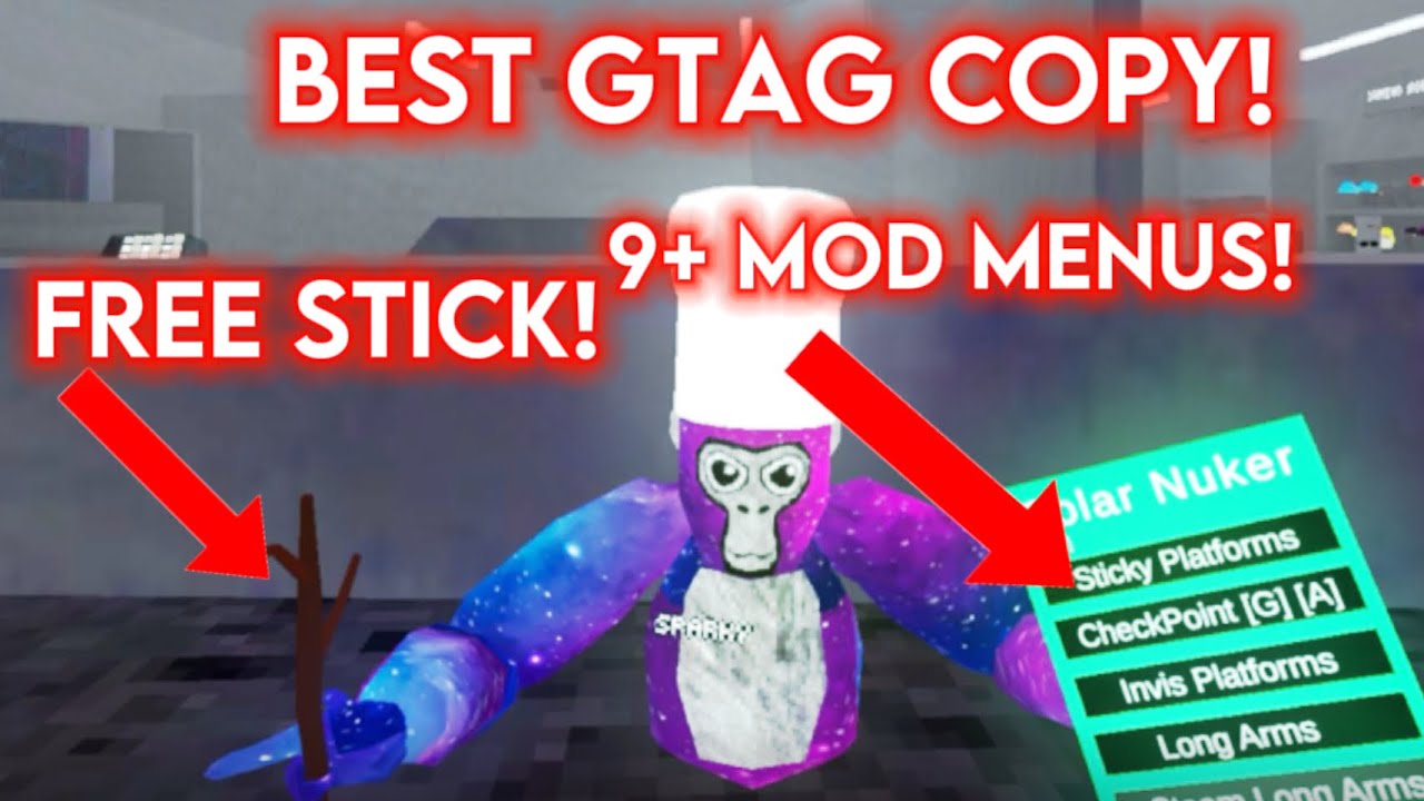 This Gtag Copy Has 9 Mod Menus Custom Mats Free Stick And So Much More