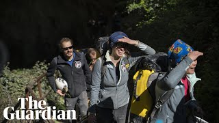 Volunteers emerge from 40-day cave isolation experiment: 'Like pressing pause'