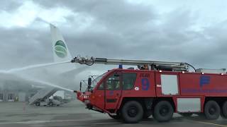 Ein Blick hinter die Kulissen bei der Flughafenfenfeuerwehr am Bodensee Airport