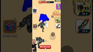 2 Monster huruf A biru dan monster hitam - Grimace Monster Playground #gaming #gameplay #games