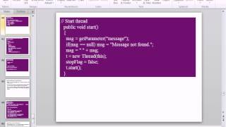 Java Applet tutorial pt1