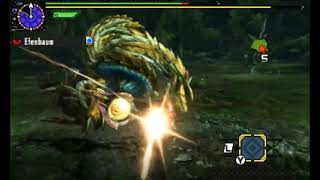 【MHXX】村★6 ジンオウガ vs ハンマー ギルド 2'45''65 下位練習