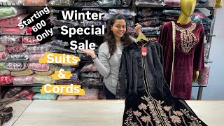 Winter Sale winter woolen suit cords velvet suits at slashed prices hurry