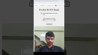 KCET Rank Predictor: Know Your Rank Before Results