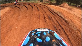 New KTM 125sx @ swan Mx (helmet cam)