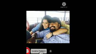#vijaytv famous anchor #Priyanka Deshpande with her husband #Bigboss5tamil