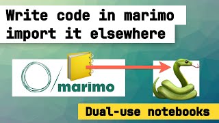 Importing code from marimo notebooks