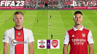 FIFA 23 | Southampton vs Arsenal - Premier League Season - PS5 Gameplay