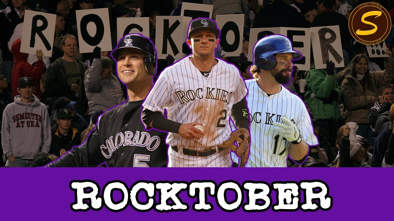 Rocktober The Greatest Month In Colorado Rockies History Youtube