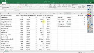 06. Táblázatkezelés - 6. feladat SZUM() - 2018. május (magyar)