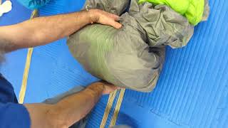 How to pack a canopy... Koppel's technique.