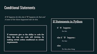 python data basics class 2 part 2 conditional statement with logic in python