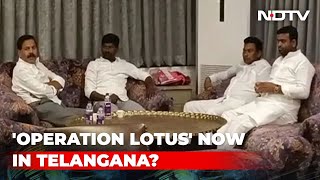 'Op Lotus' In Telangana? Caught Attempt To Bribe KCR's MLAs, Claim Cops