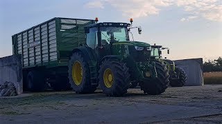 Sianokiszonka 2018 | Nowy Nabytek | 3x JohnDeere | 4x Claas | Bergmann