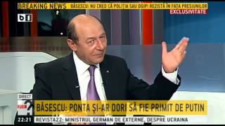 Basescu, despre situatia din Ucraina