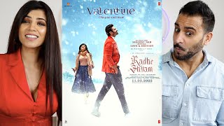 RADHE SHYAM (Valentine Glimpse) Hindi and Telugu | Teaser REACTION!! | Prabhas | Pooja Hegde